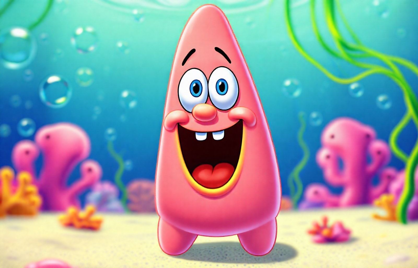 Surprised Patrick Wallpaper