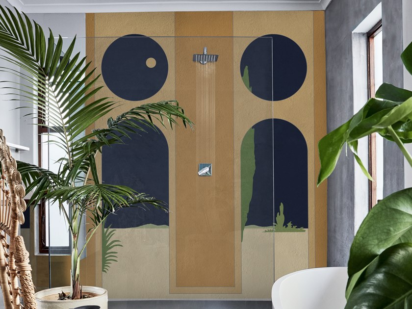 Bathroom Wallpaper Tempo Sospeso Wet System