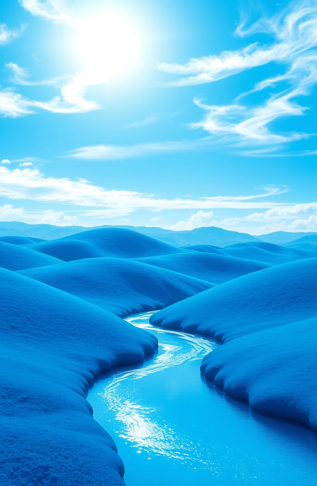 Blue HD Wallpaper 1080p