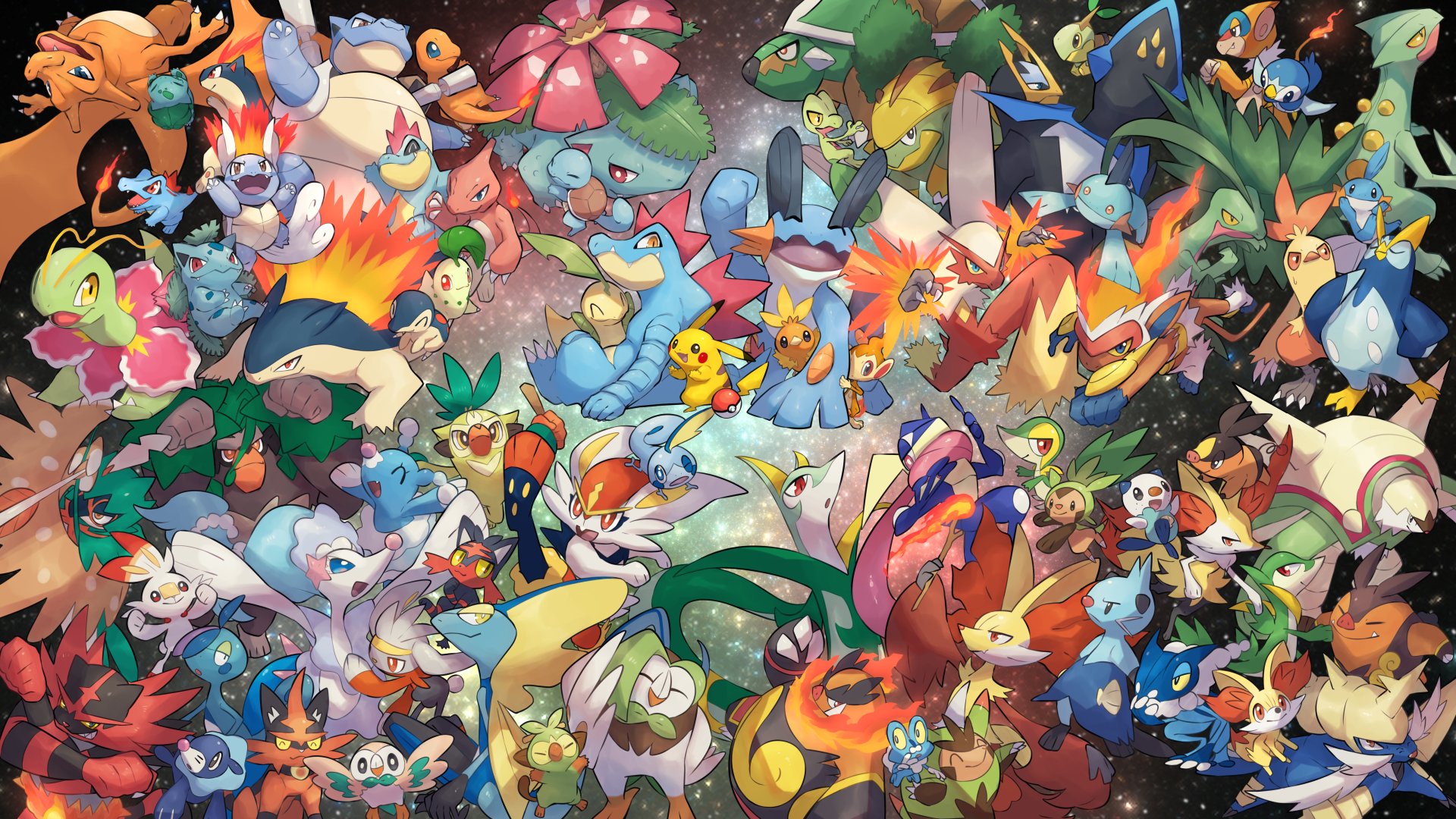 Vibrant Pok Mon Adventure Wallpaper