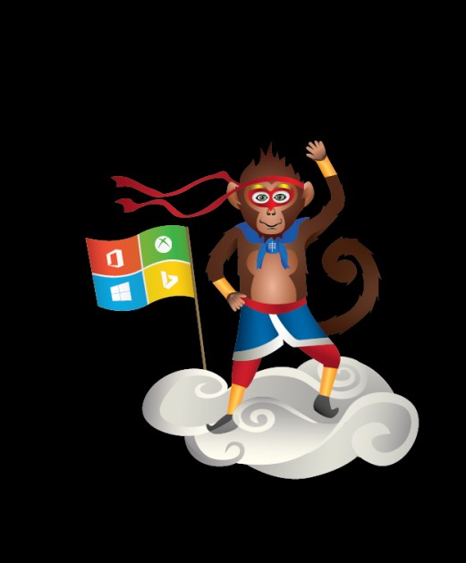 Forget Ninja Cat Meet The New Windows Insider Monkey Riding A