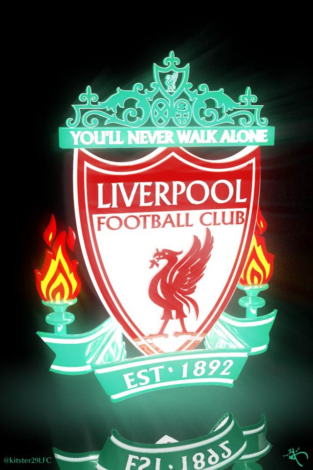 Illuminated Liverpool Logo By Kitster29