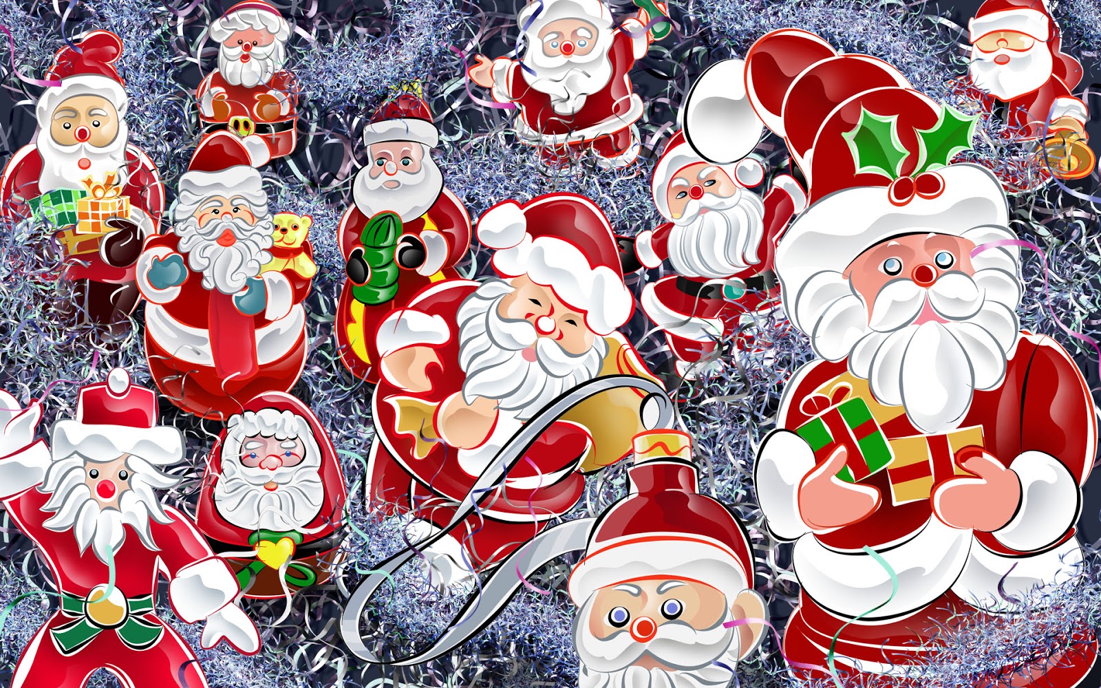 Santa Claus Pictures Cards For Kids Pixhome