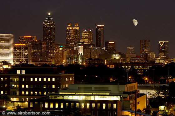 Atlanta Skyline At Night Image Search Results