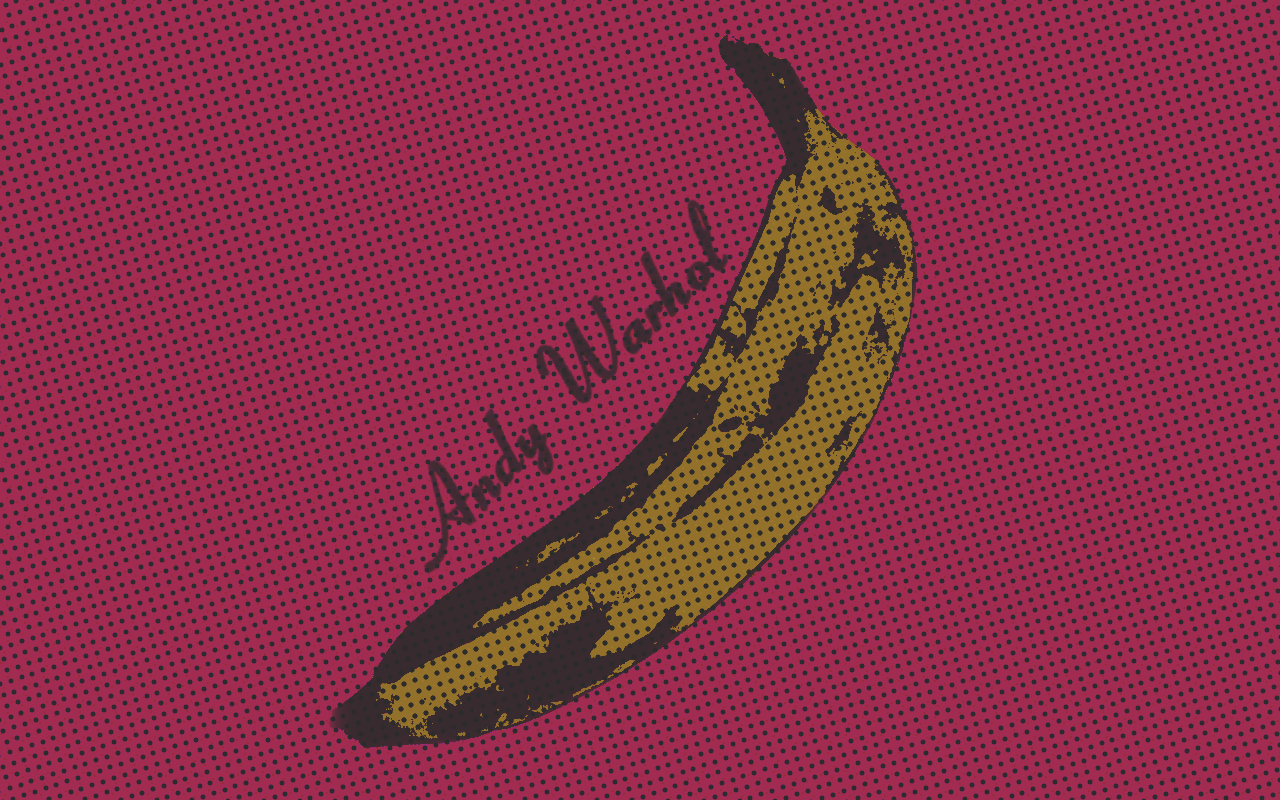 Andy Warhol Banana Wallpaper Ba