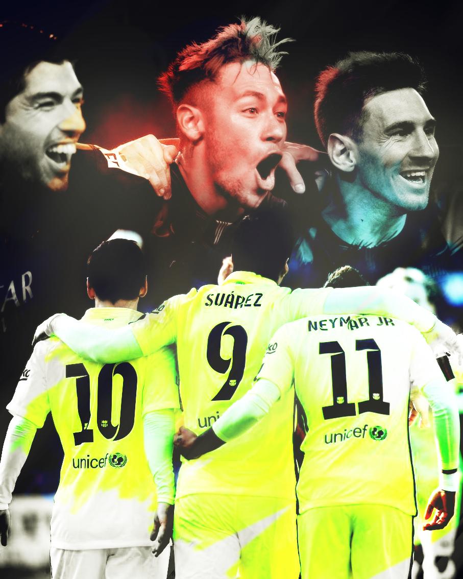 Messi And Neymar And Suarez Wallpaper 8