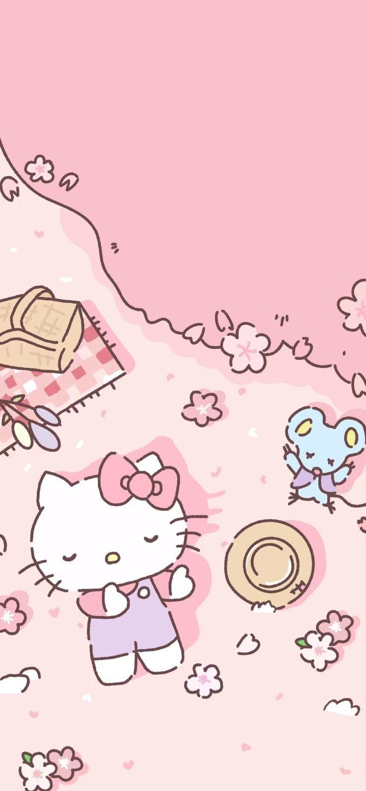 Maia Perez On Hello Kitty Wallpaper