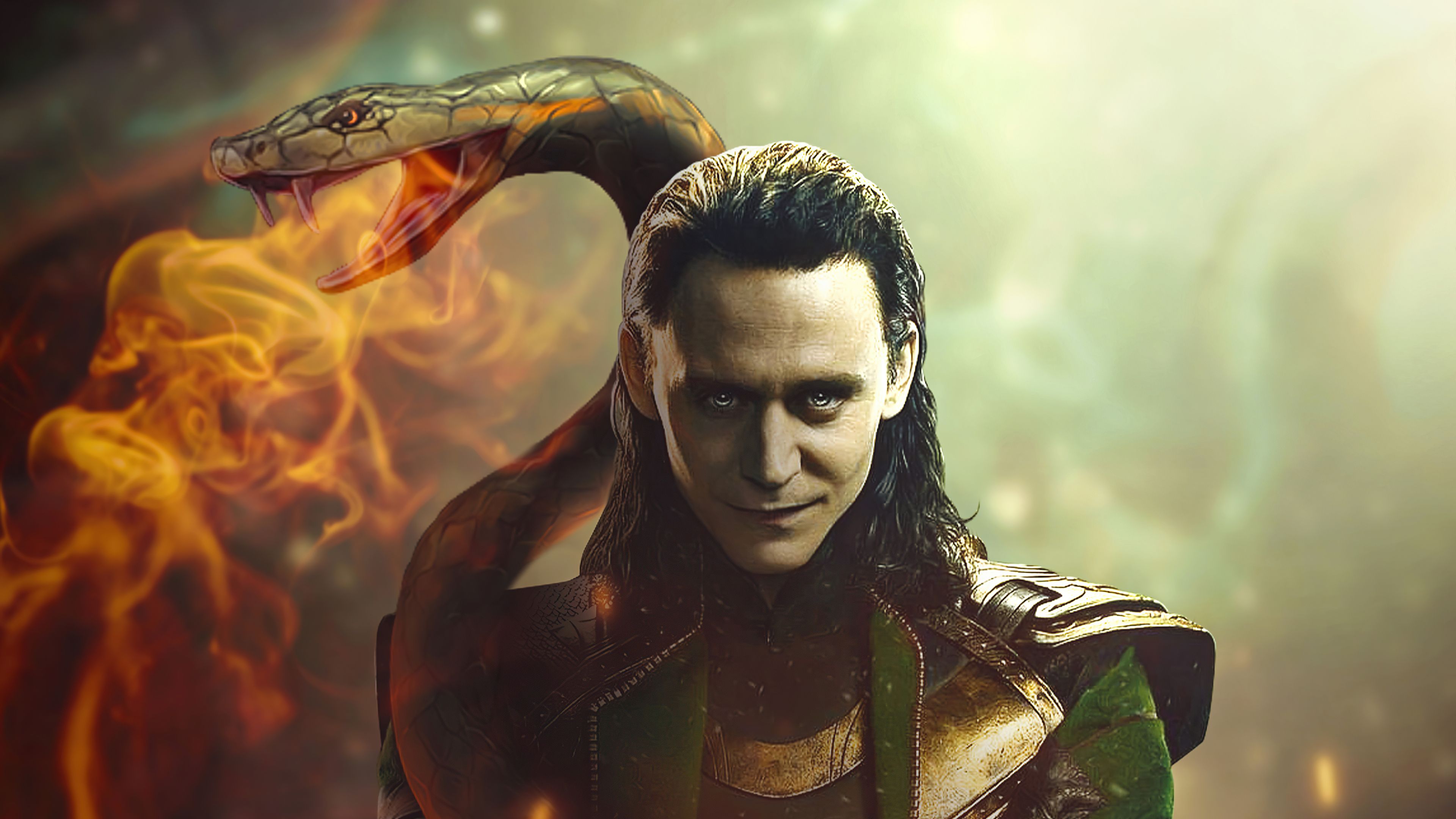 Loki The Cobra 4k Wallpaper