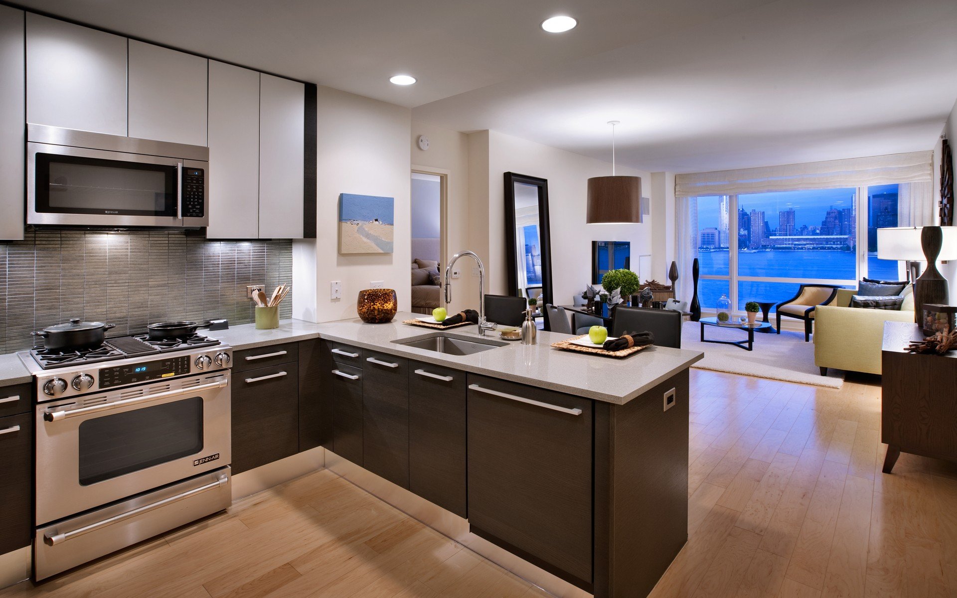 Kitchen Interior Design Wallpaper HD