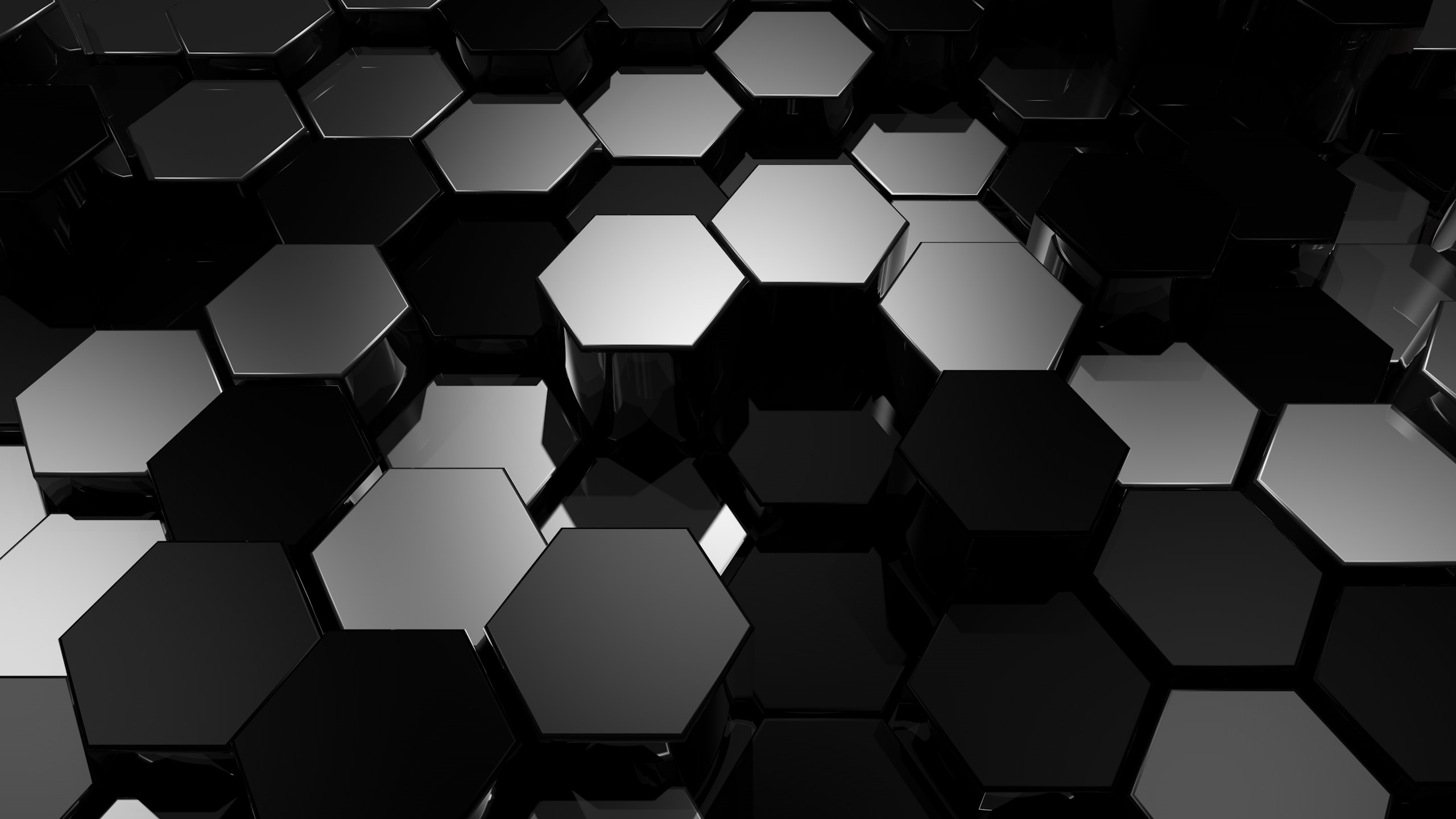 Hexagon Puter Wallpaper Desktop Background Id
