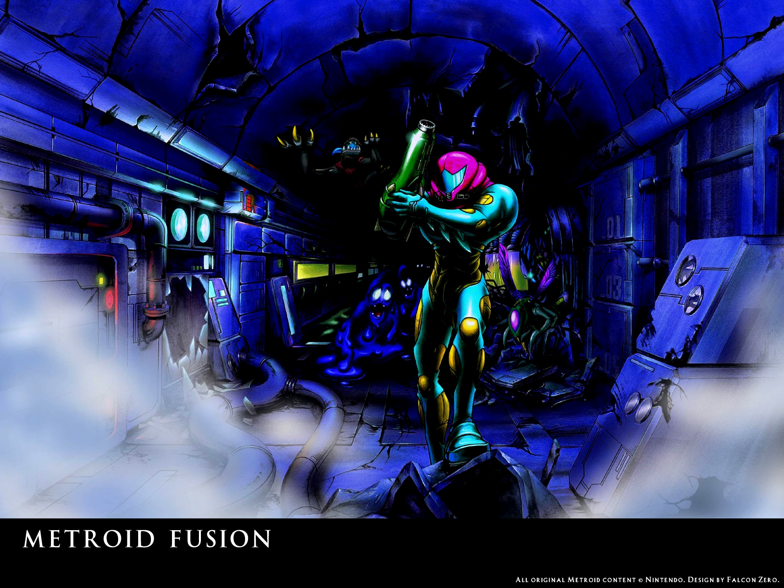 with metroid other m wallpaper by ilovetosmoke metroidprime corruption