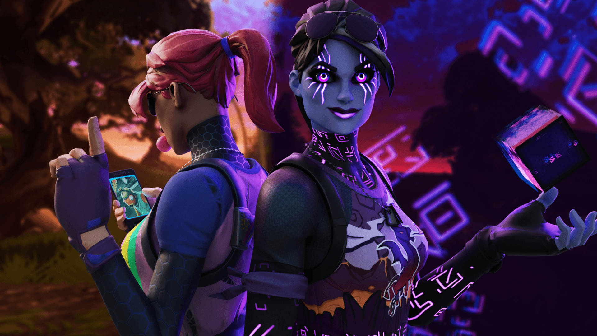 Fortnite Girl Wallpaper