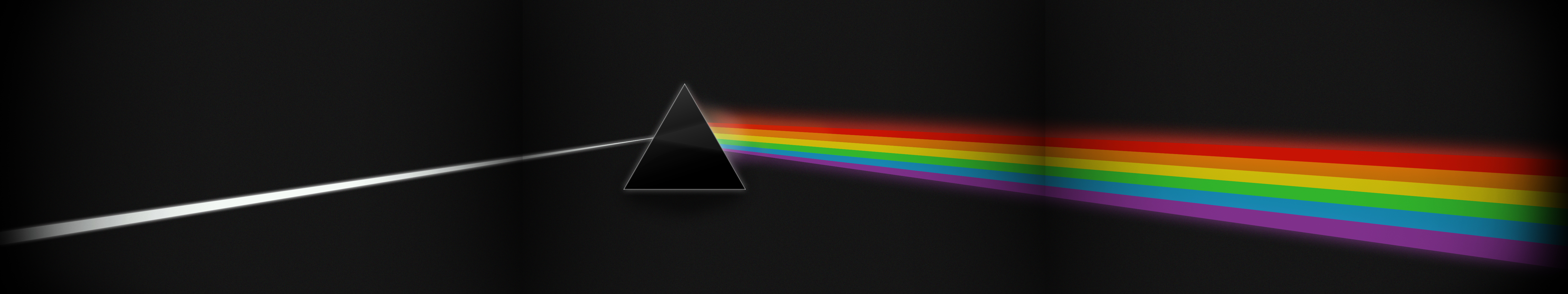 Dark Side Of The Moon Triple Monitor Wallpaper By Dosycool On