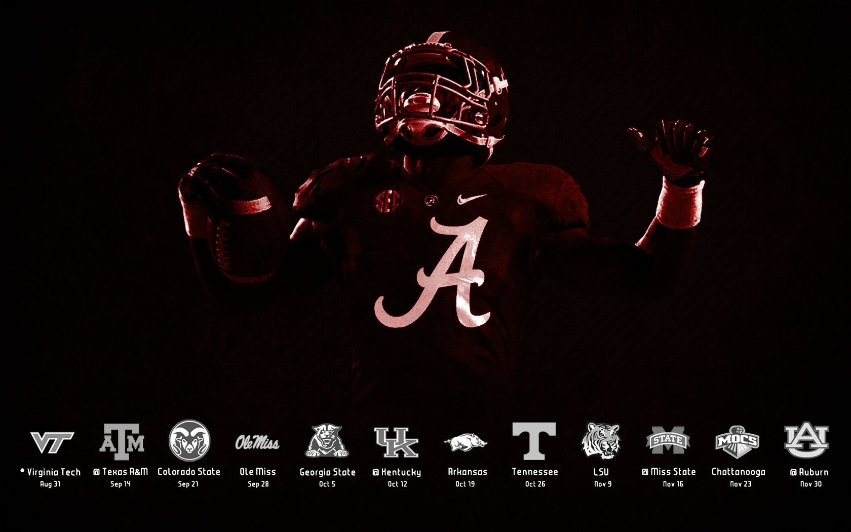 Alabama Football Desktop Wallpaper Wallpapers Widescreen
