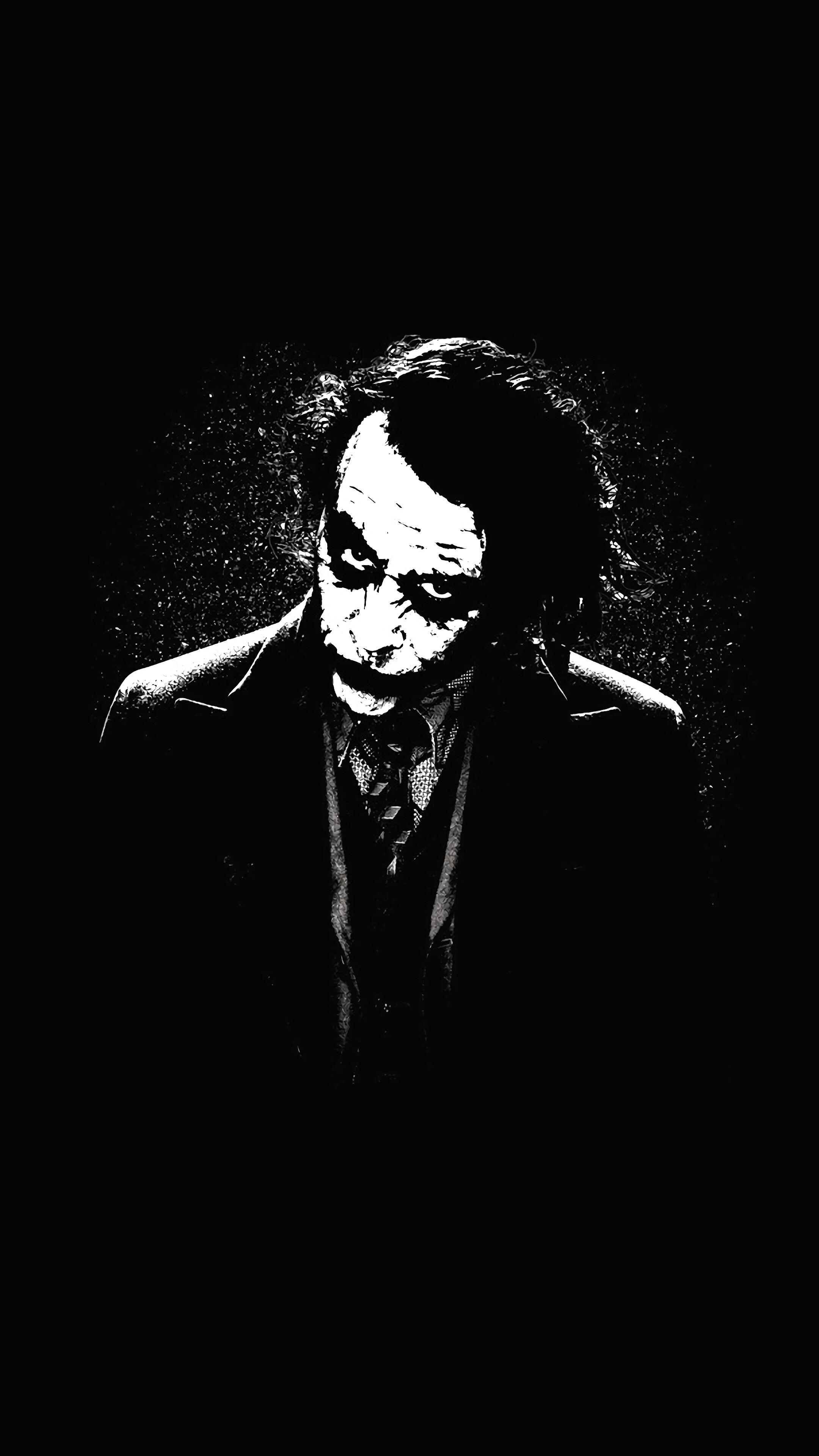 Joker Minimalist Dc Ics 4k Wallpaper