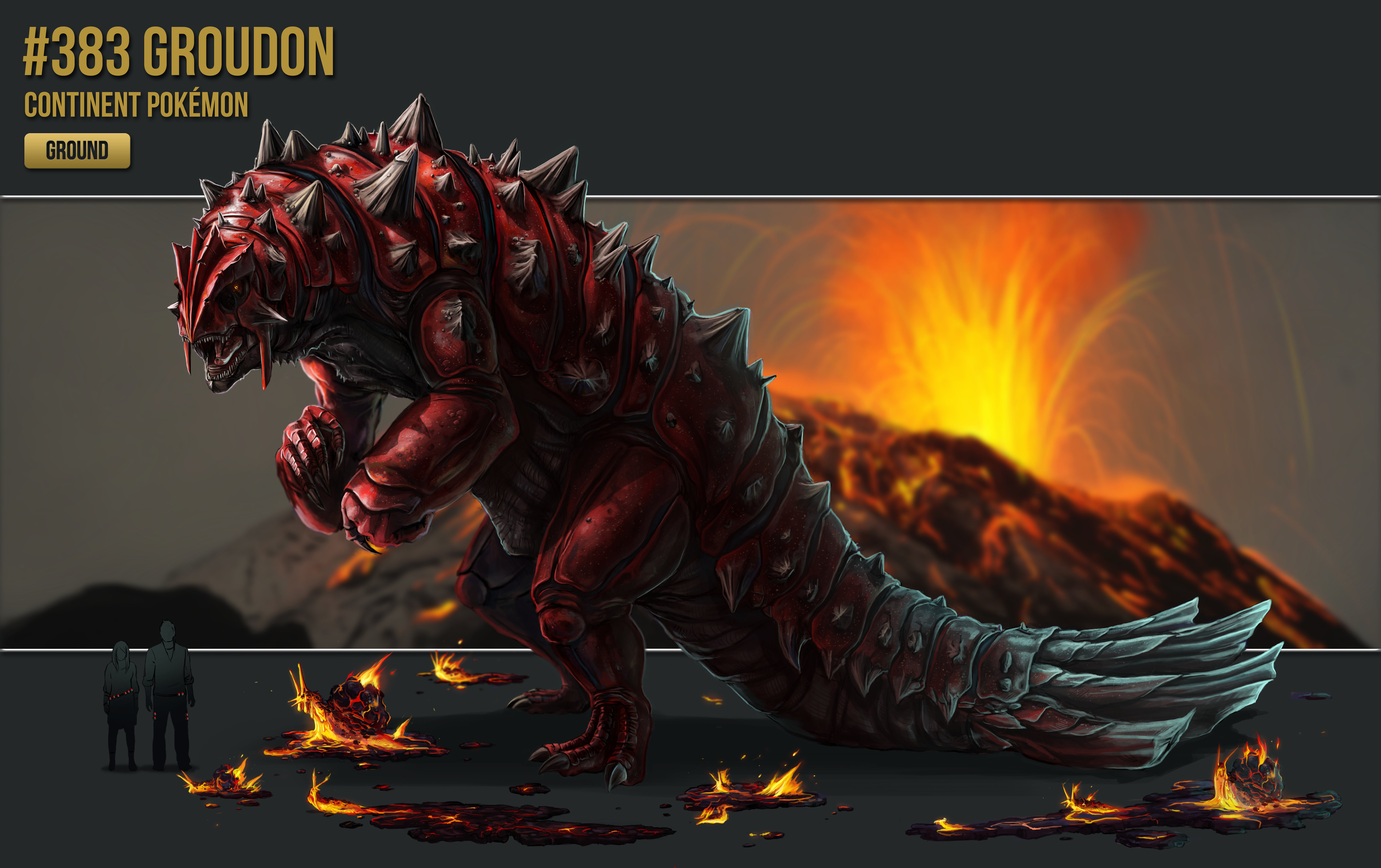Groudon By Catandcrown