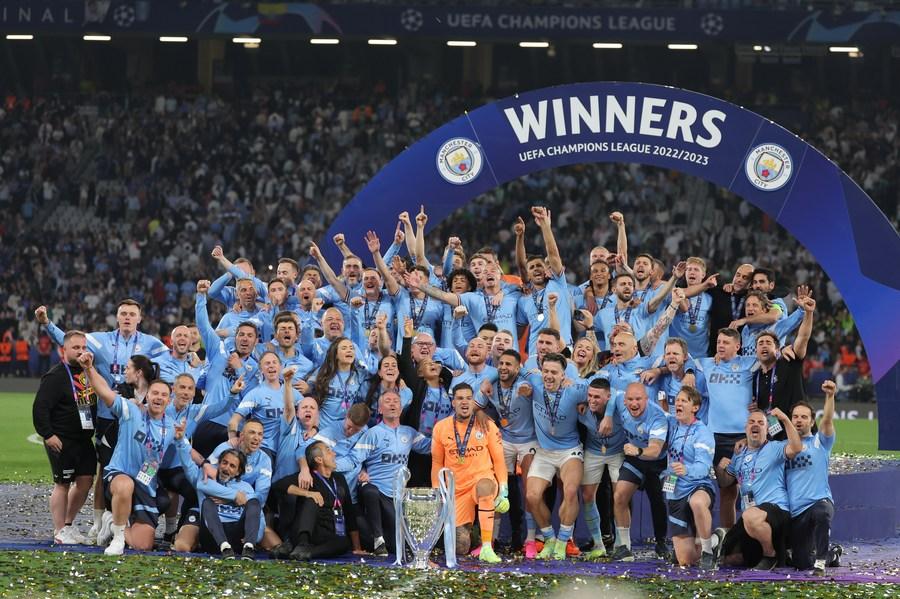 Man City wins Champions League final in Istanbul Xinhua