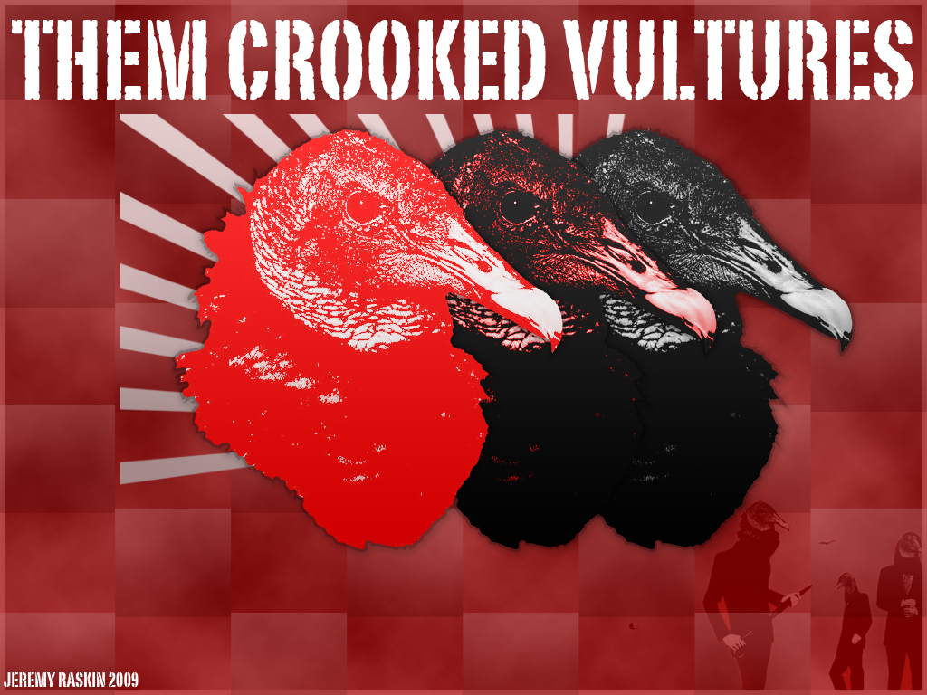 Them Crooked Vultures Wallpaper