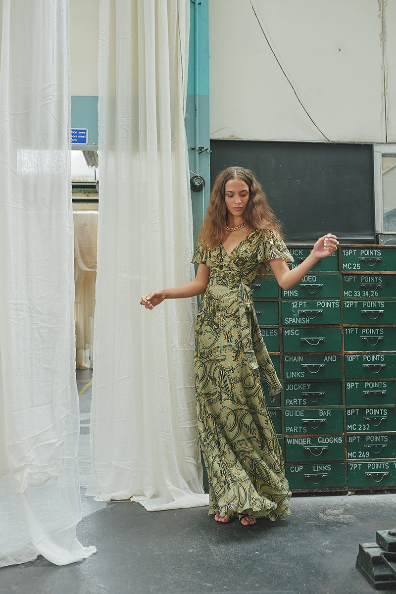Temperley London Takes Us On A Stylish Journey In This Collection Wallpaper