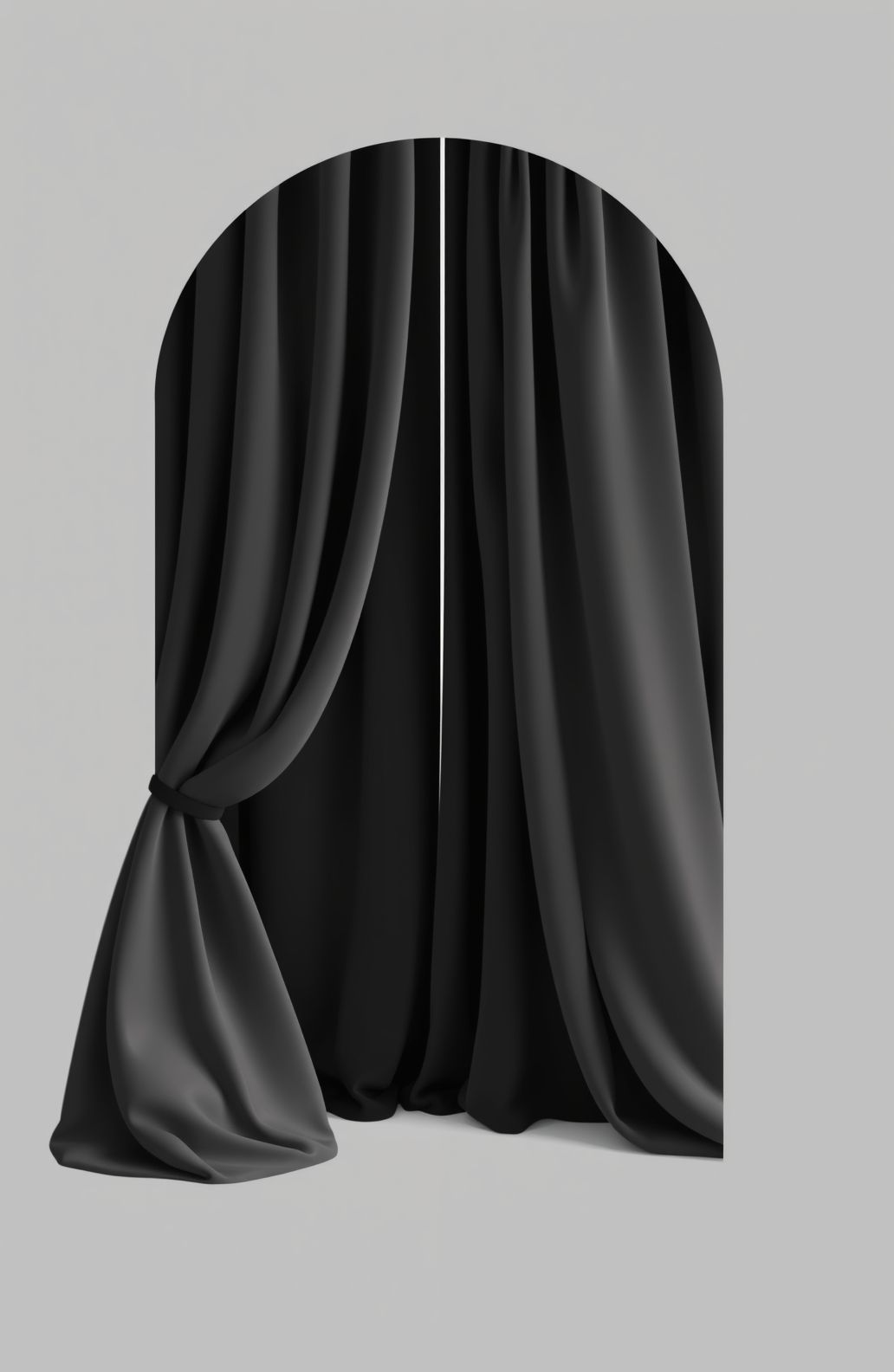 Black Curtain Wallpaper
