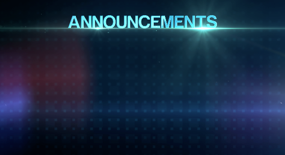 Announcements Worship Background Background