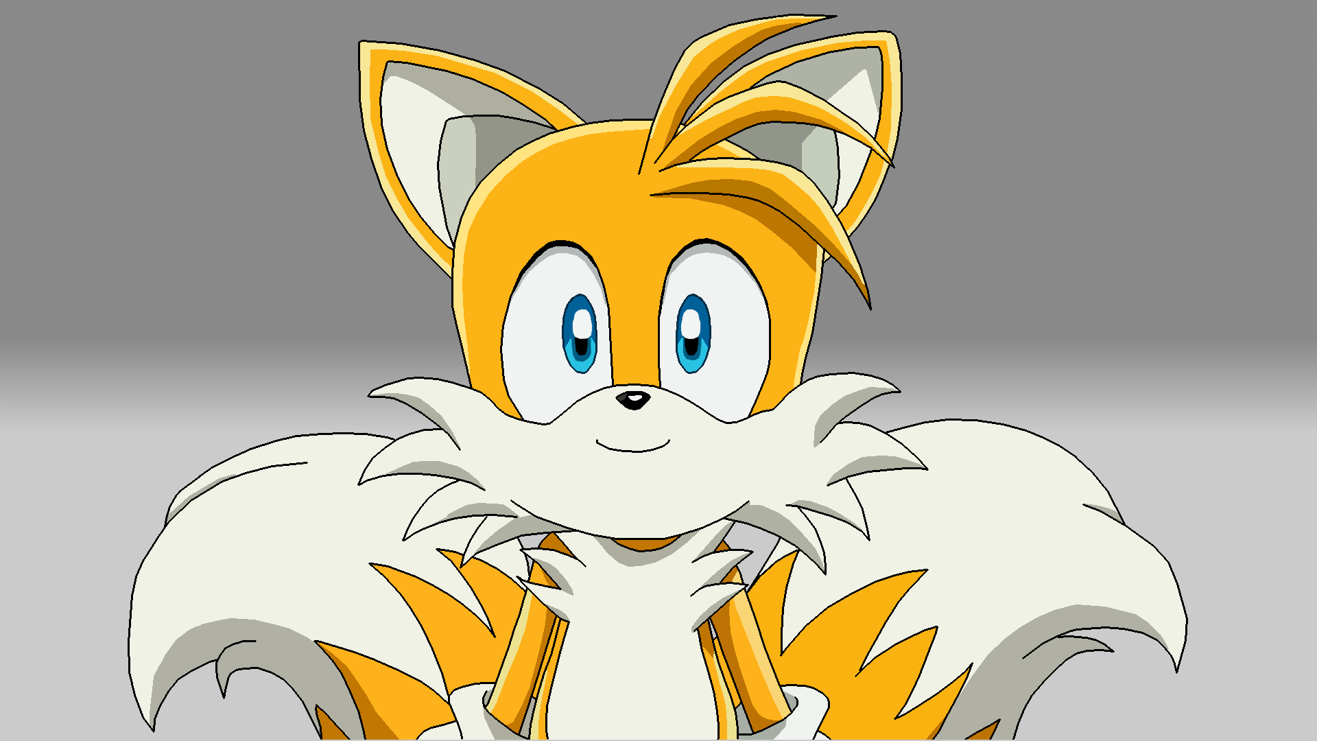 Cute Tails Hd Wallpaper 1080p By Shotgunprower