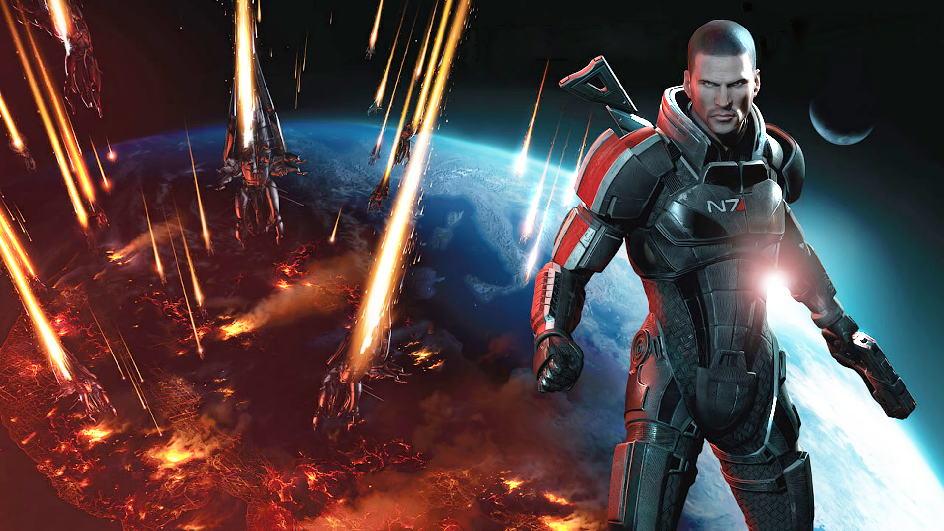 Mander Shepard In Mass Effect Wallpaper HD
