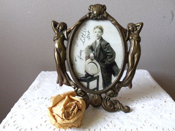 Antique Reproduction of Art Deco Picture Frame LITTLE GEORGE  1920s