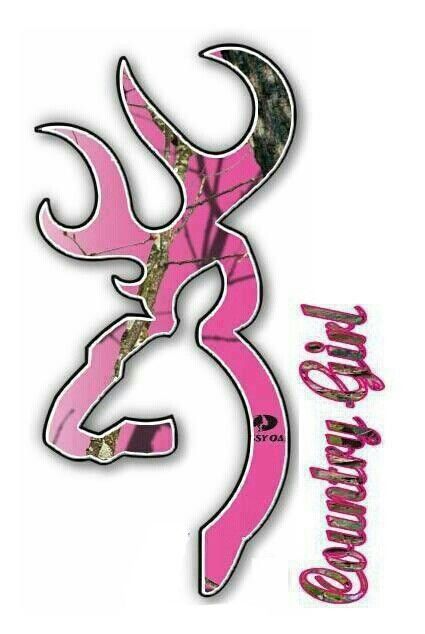 Pink And Camo Browning Background Wallpaper