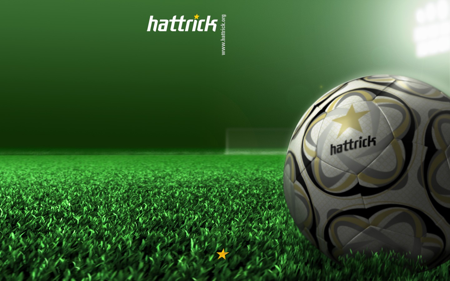 Soccer Ball Wallpaper Hattrick