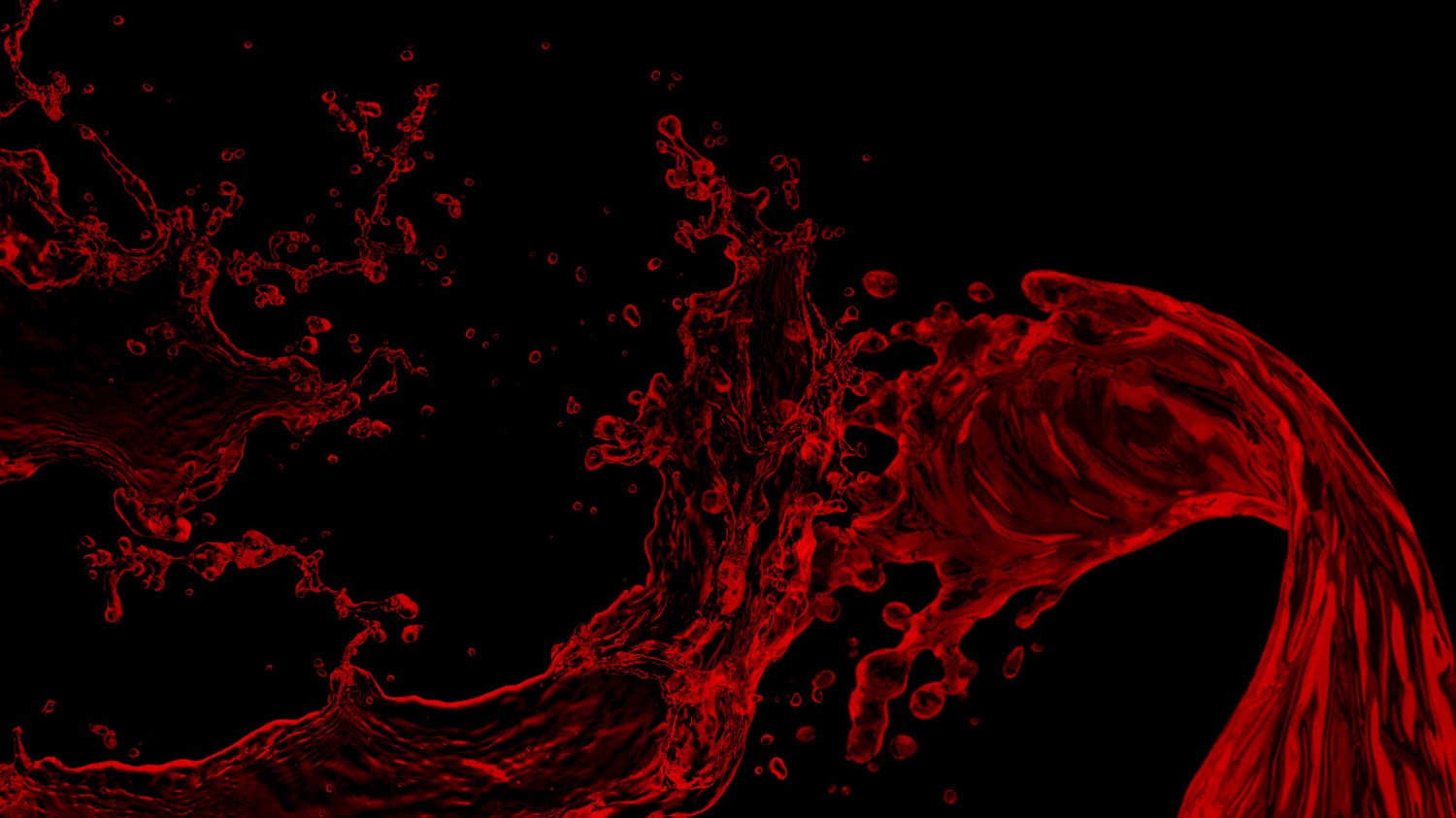 Wallpaper And Image Red Colour Water Splash