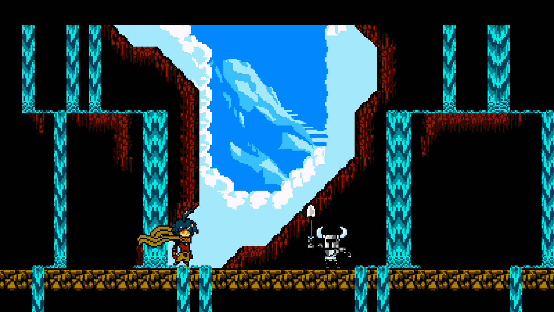 Shovel Knight Video Games Pixel Art Retro Bit Wallpaper