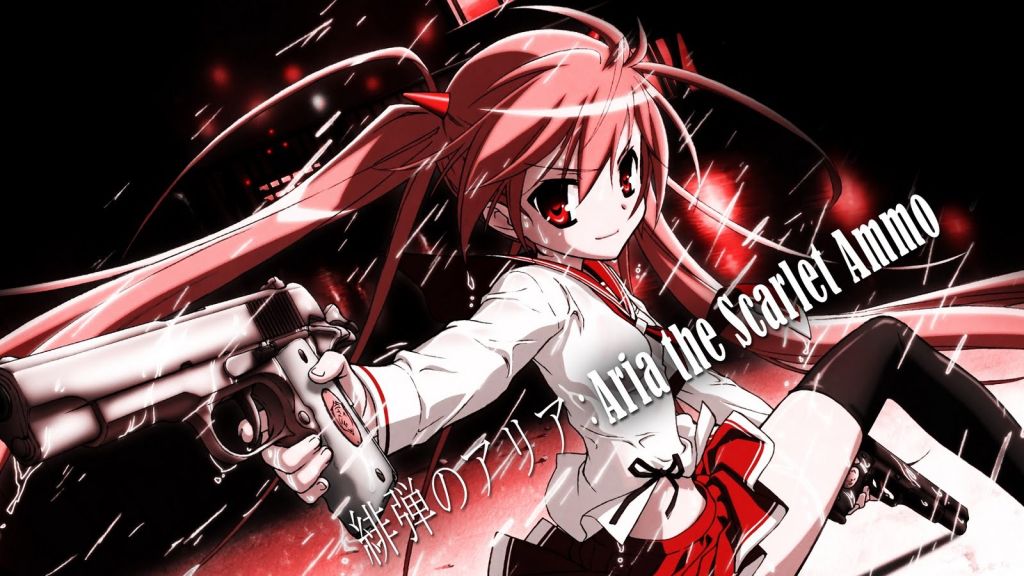 Free download Aria the Scarlet Ammo Anime Wallpaper Wallpapers Pictures  Picc [1024x576] for your Desktop, Mobile & Tablet | Explore 49+ Aria The  Scarlet Ammo Wallpaper | Flandre Scarlet Wallpaper, Erza Scarlet