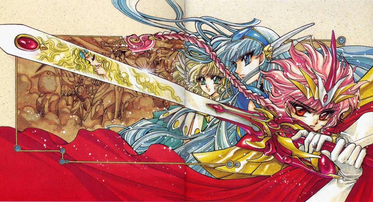 Magic Knight Rayearth Series Ova Wallpaper