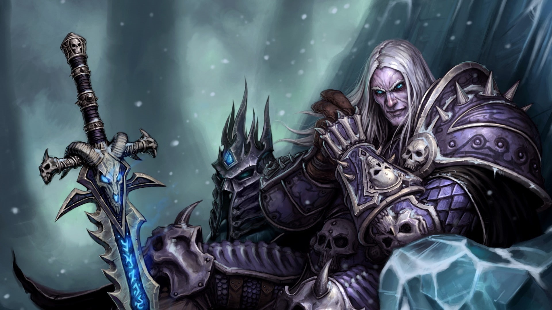 Lich King 1080p Arthas World Of Warcraft Wallpaper