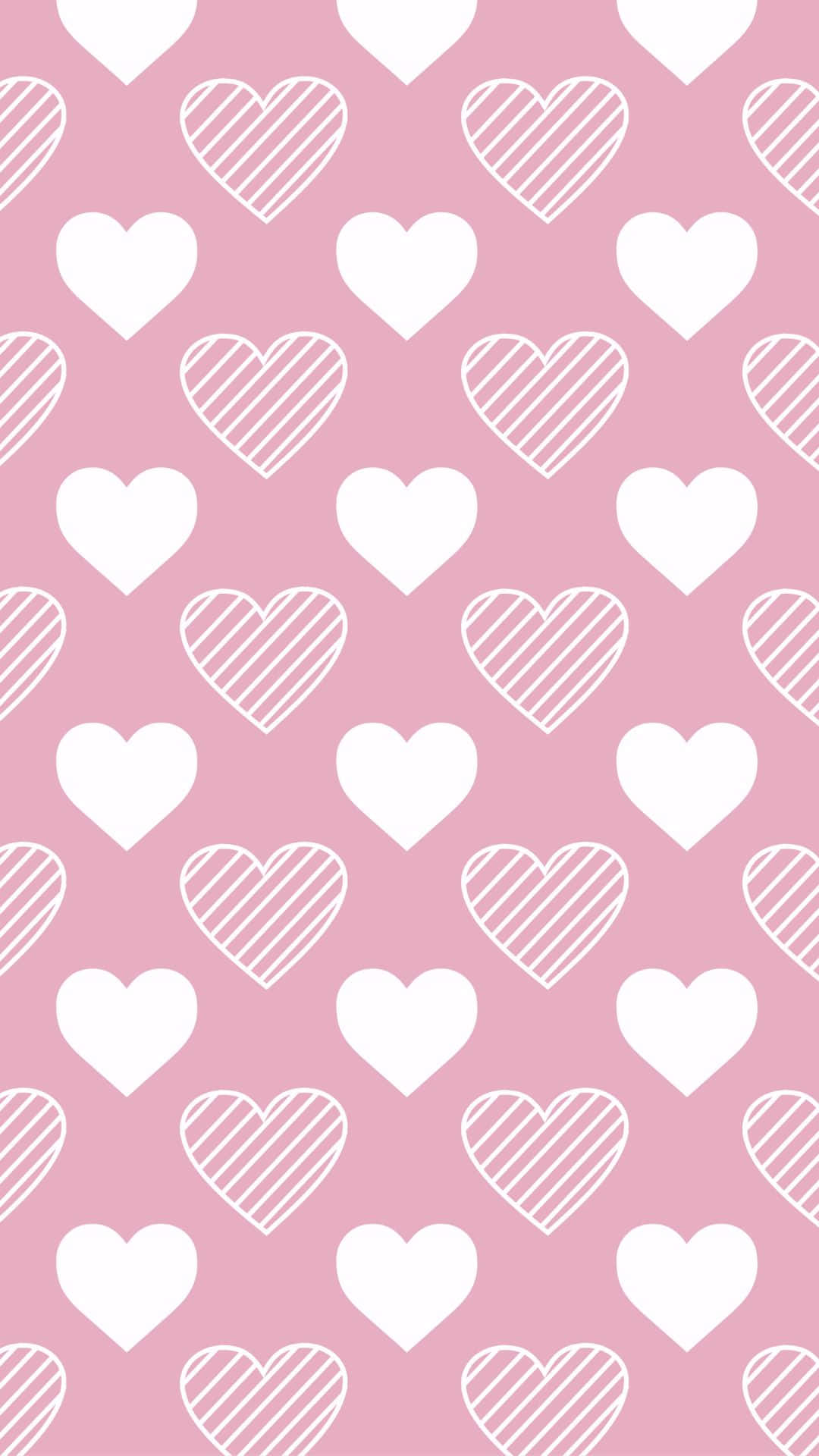 White Heart Wallpaper