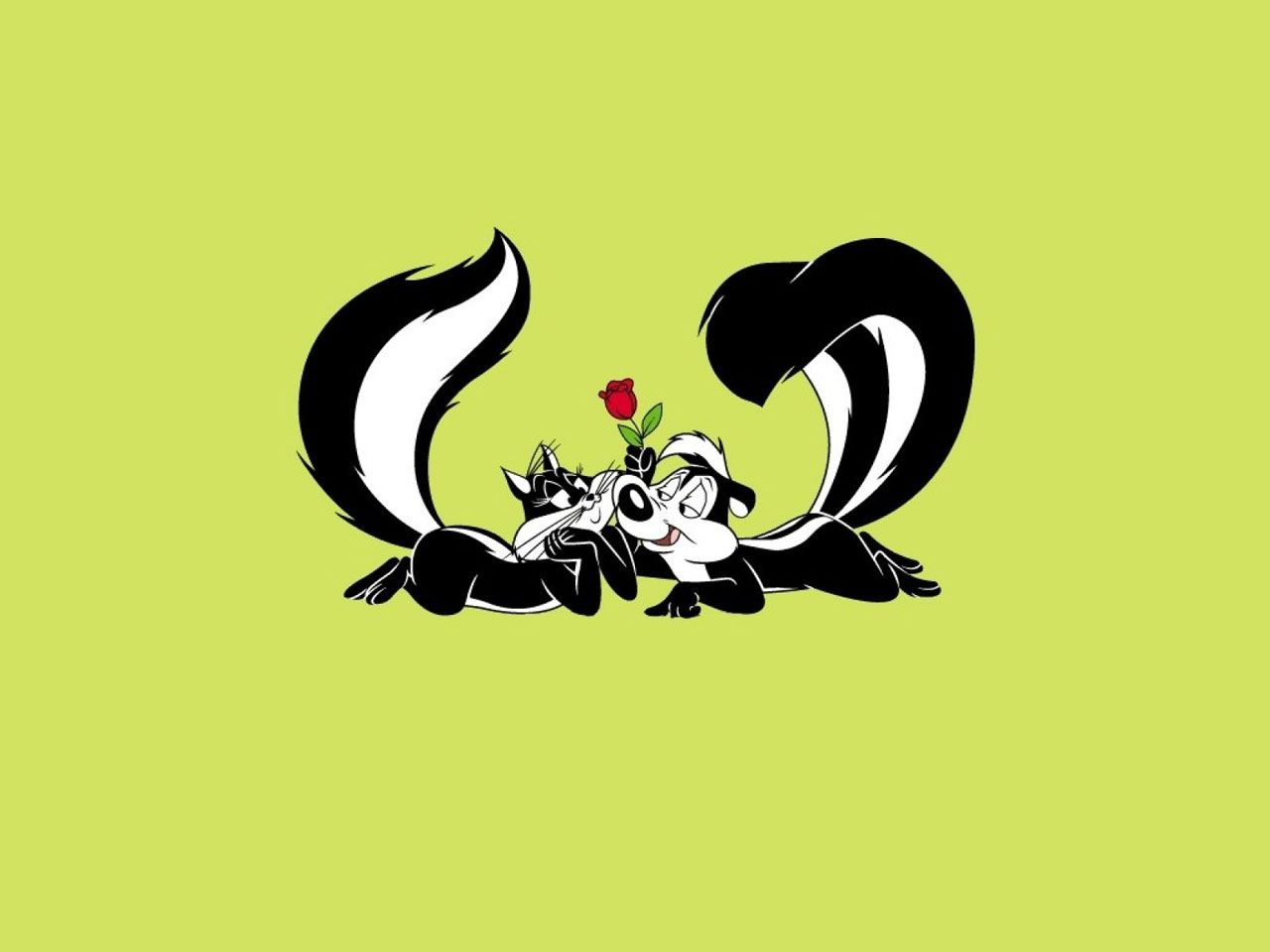 Valentine Wallpaper For Desktop Skunk Love My Stinky