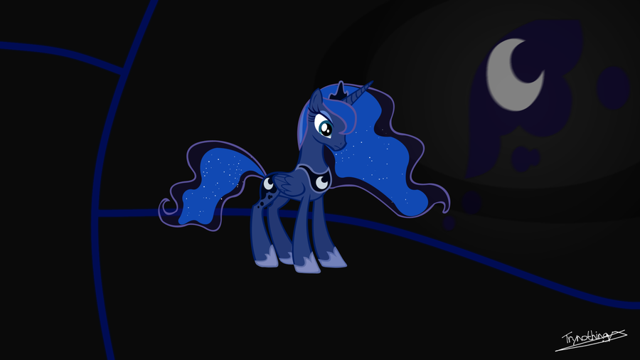 Mlp Desktop Wallpaper Princess Luna By Trynothingy On