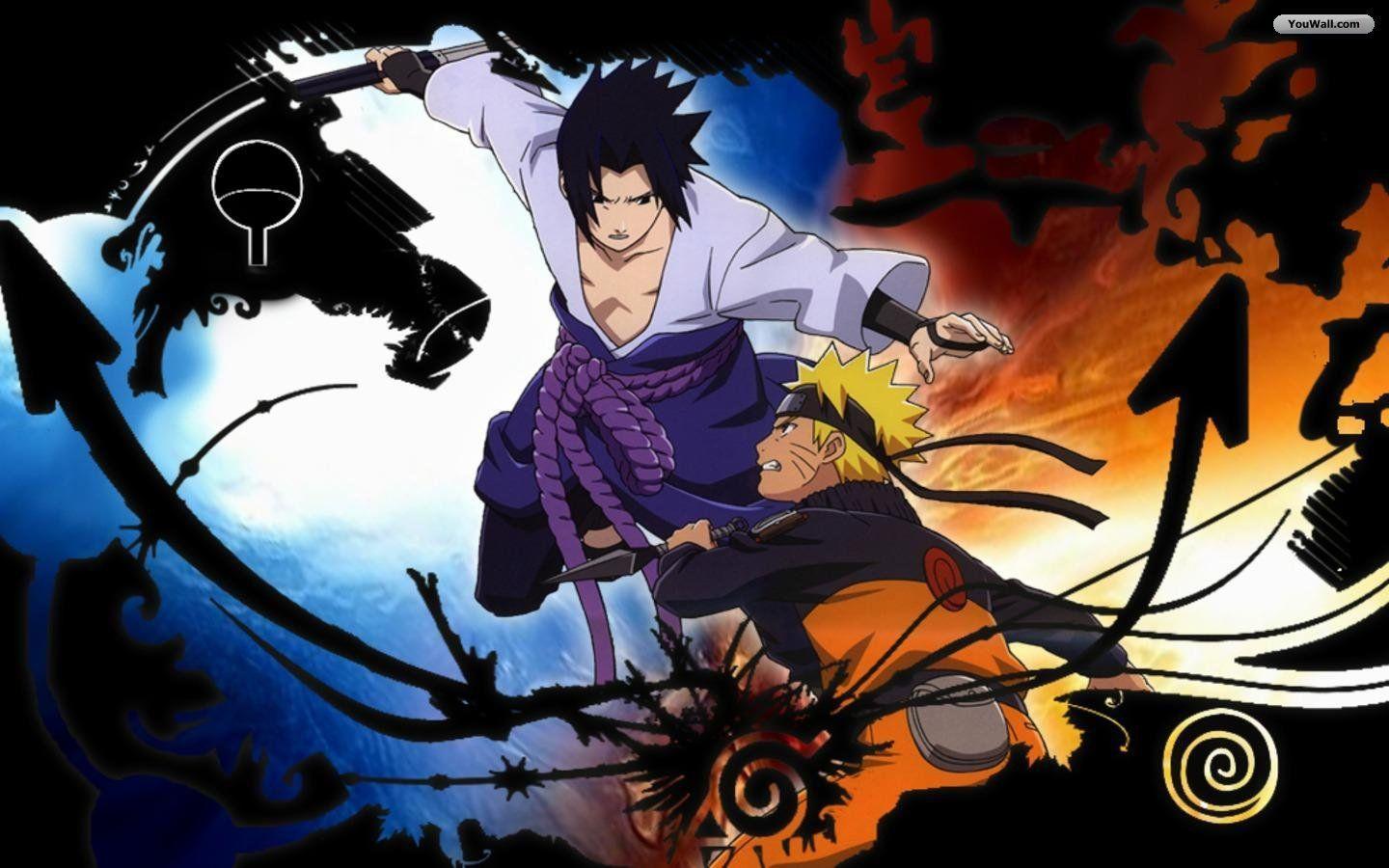 Naruto Vs Sasuke Wallpaper