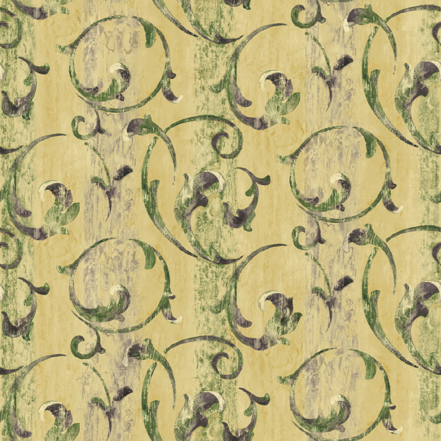 Free download Green Peelable Vinyl Prepasted Classic Wallpaper at