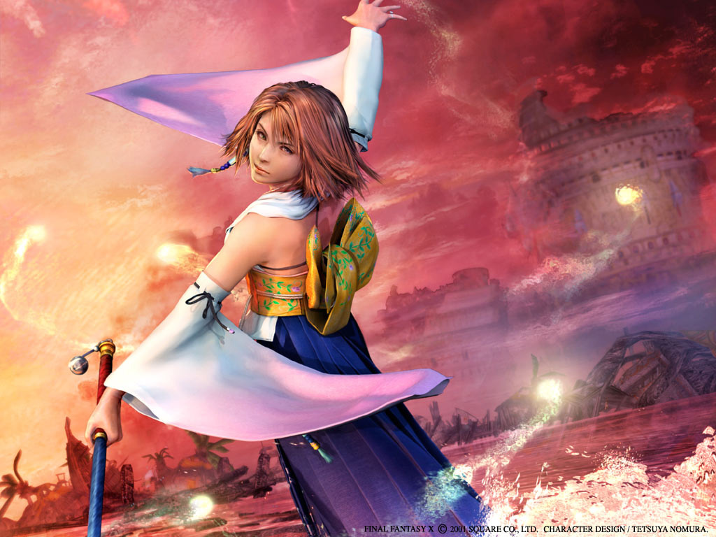 Wallpaper Final Fantasy X Yuna002 Jpg