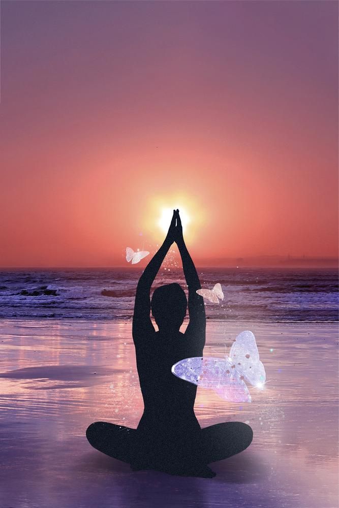 Universe Meditation Wallpaper
