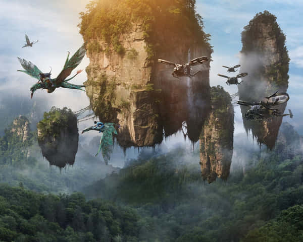 Scenic Of Avatar Pandora Wallpaper