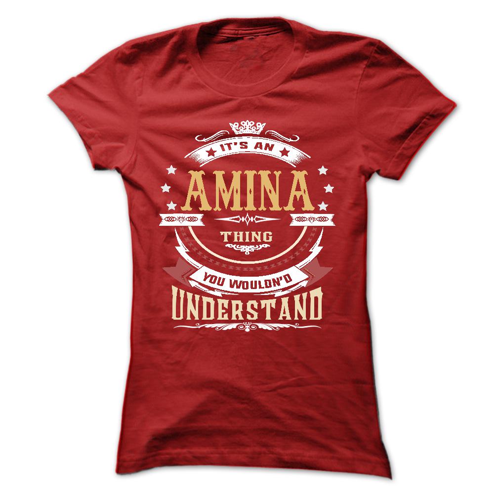 Amina Its An Thing You Classic Ladies Tee