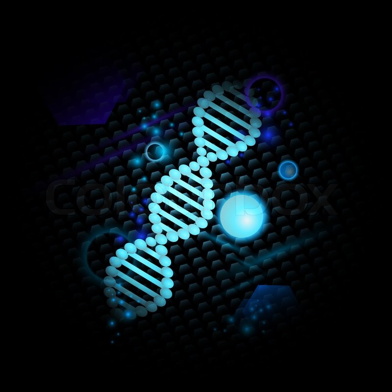 Cool Dna Science Backgrounds Organic science theme with dna