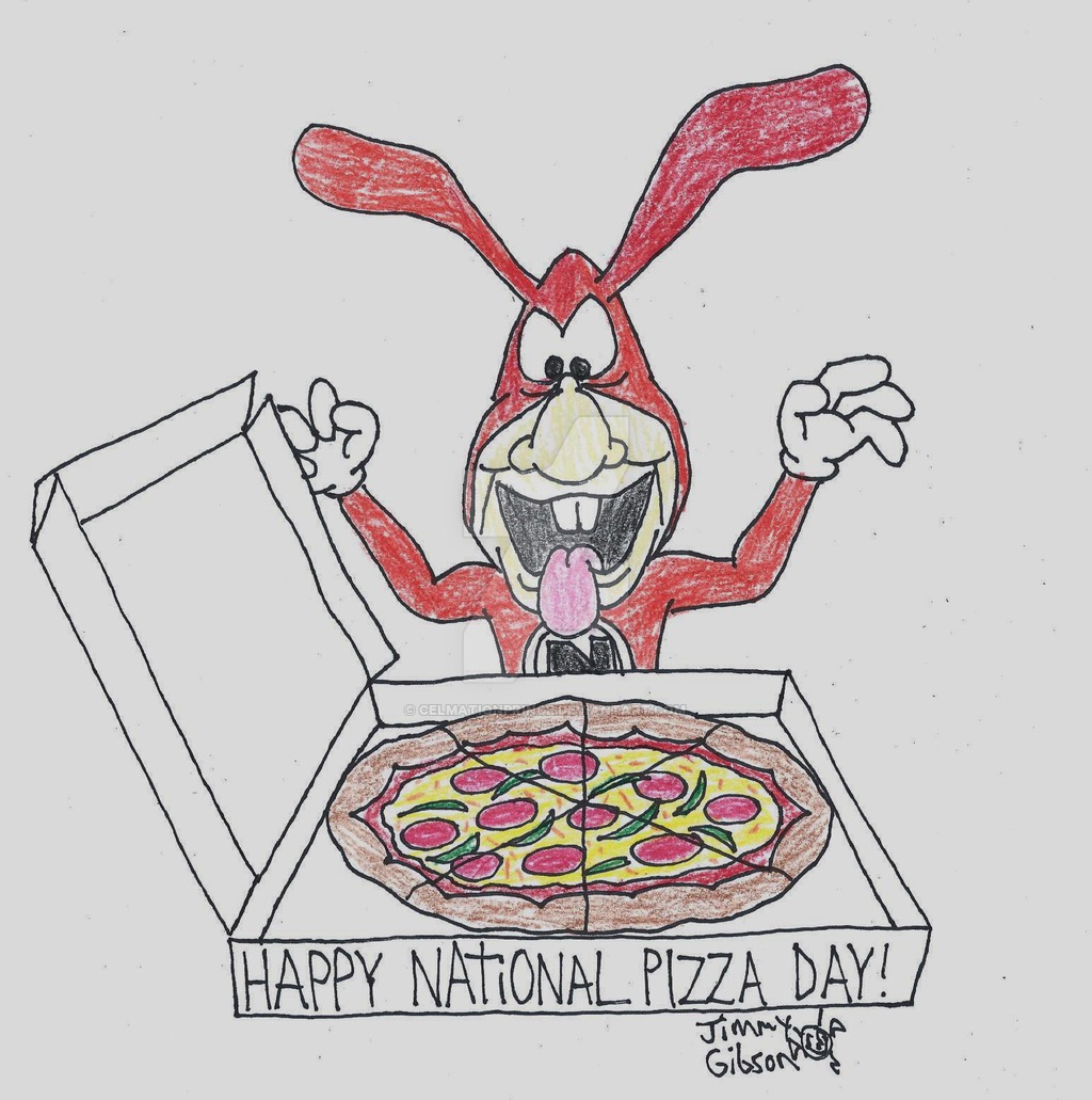 Happy National Pizza Day by CelmationPrince on