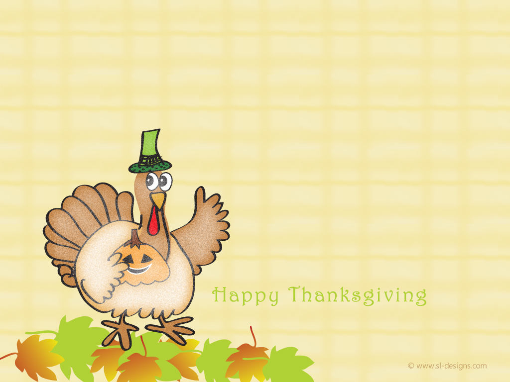 Thanksgiving desktop wallpaper Thankgiving Turkey by SL Designs