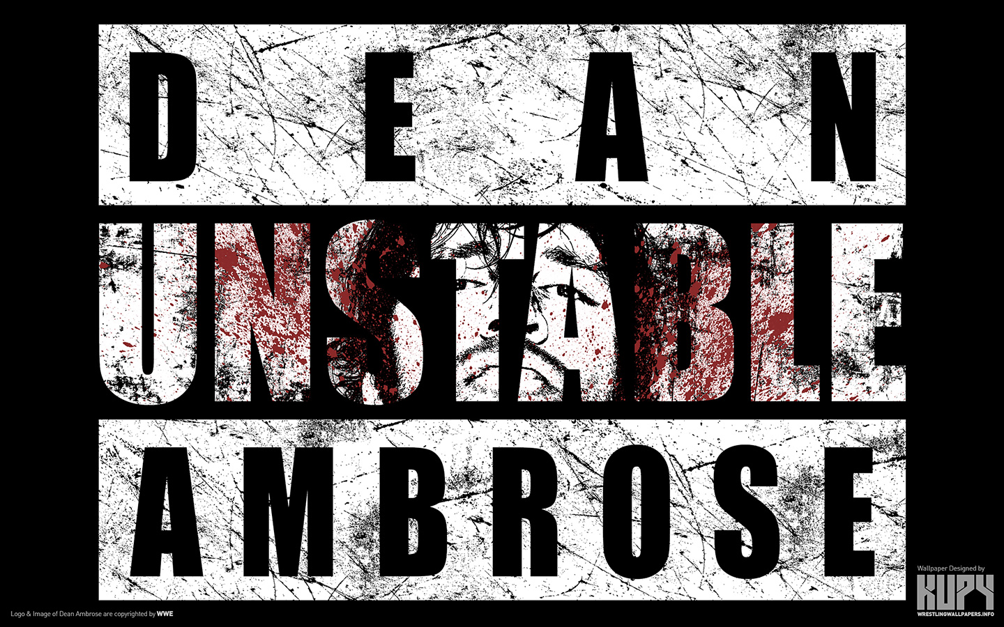 Dean Ambrose Unstable The Shield Wwe Wallpaper