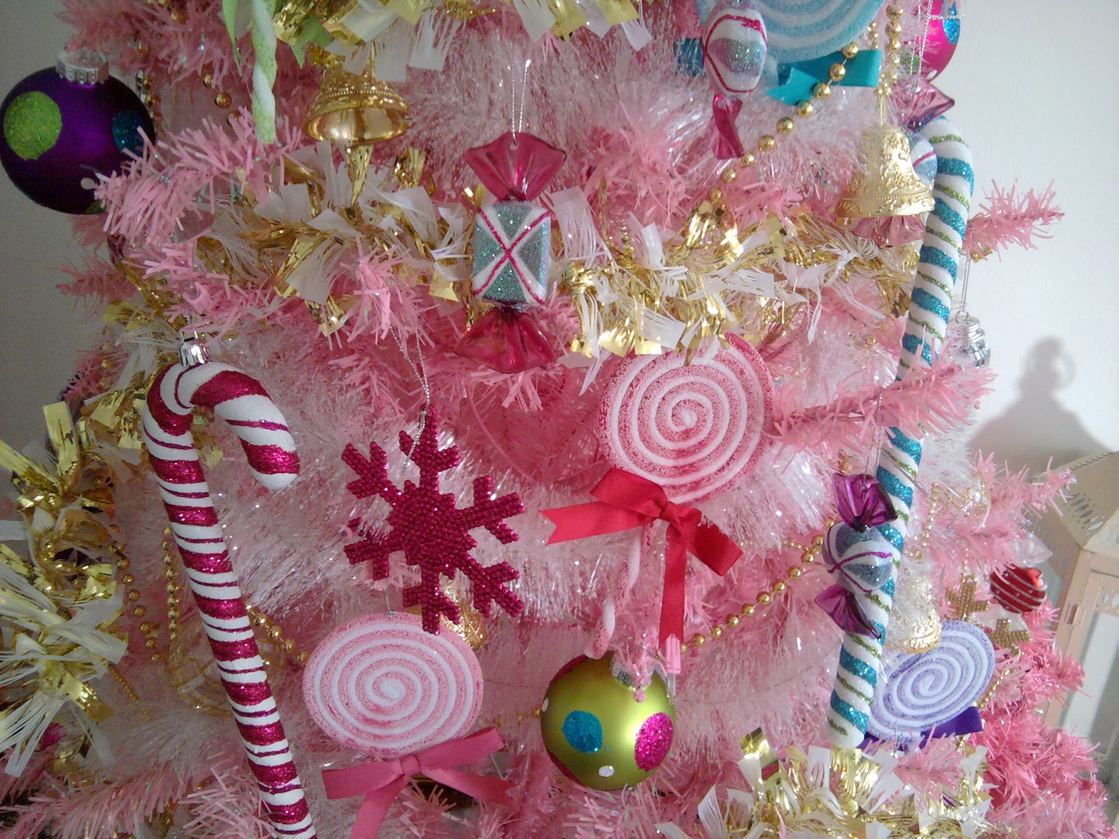 Free Pink Christmas Tree in Snowfall Winter Seasonal Stock Video  YouTube