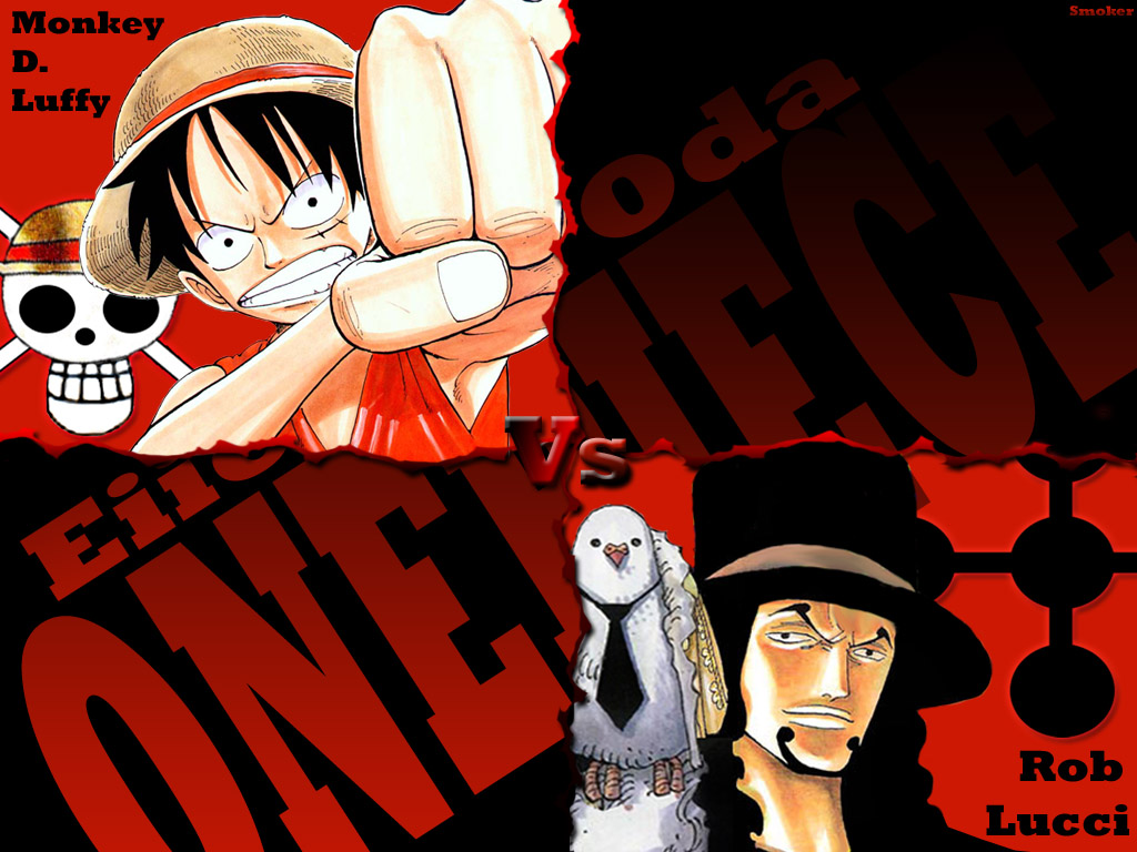 Anime Dojo Anime Gallery One Piece wallpapers Luffy VS Lucci 1024x768
